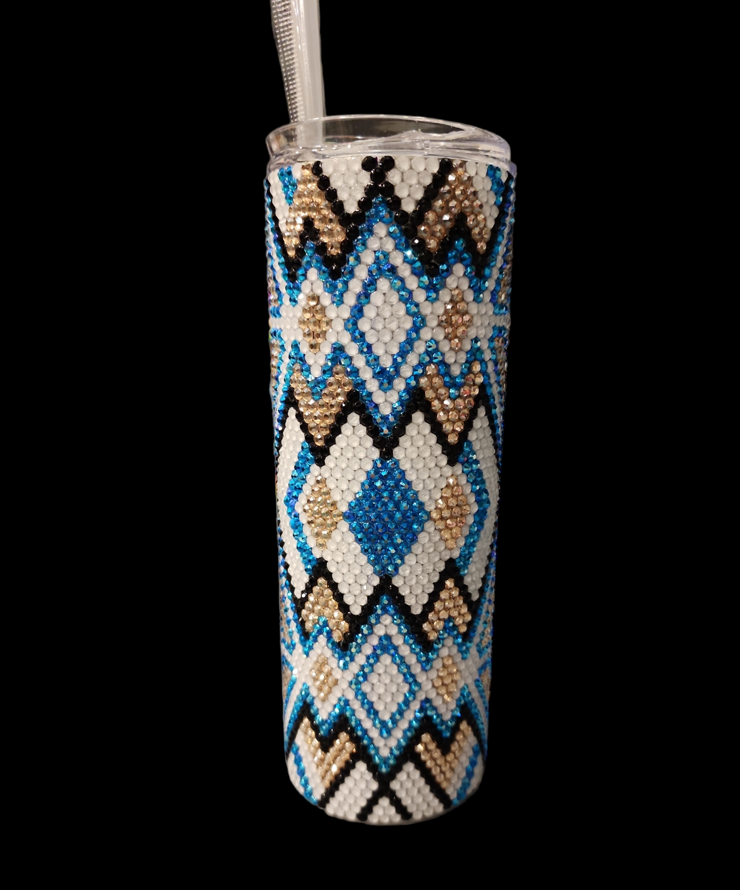 Aztec blues tumbler