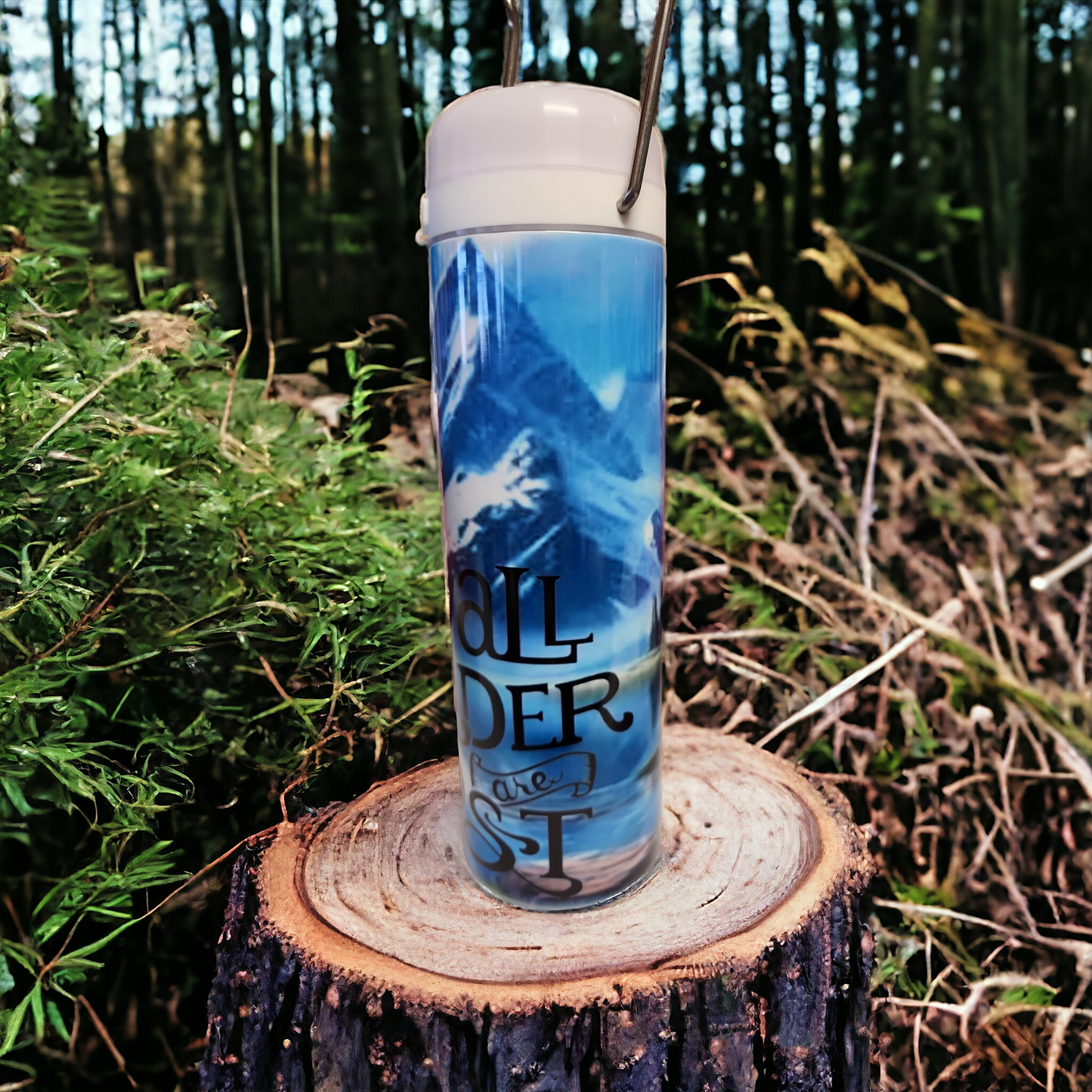 Not all who wonder lantern tumbler