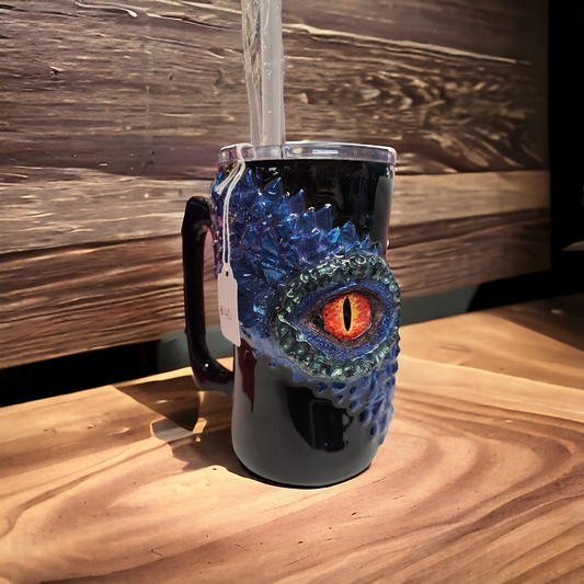 3D Dragon Eye Coffee Cup