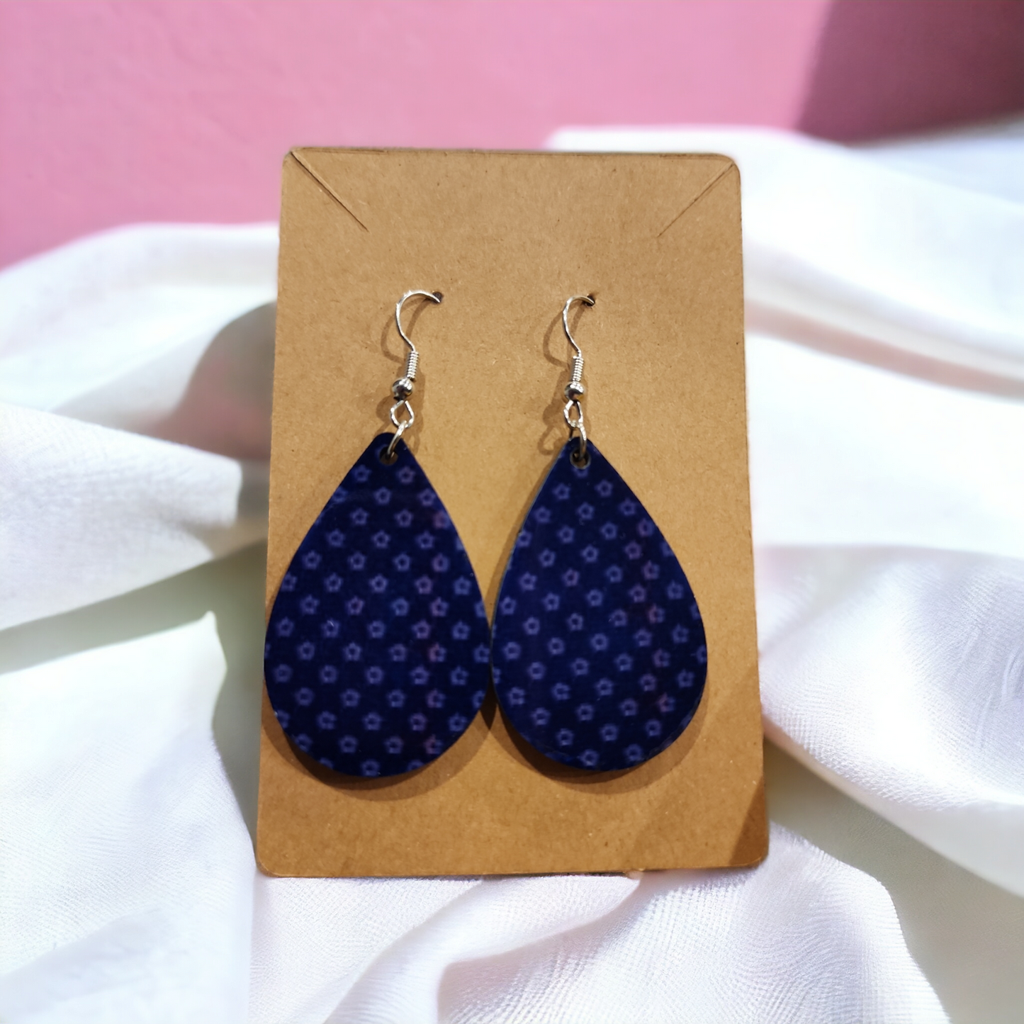 Blue stars Earrings