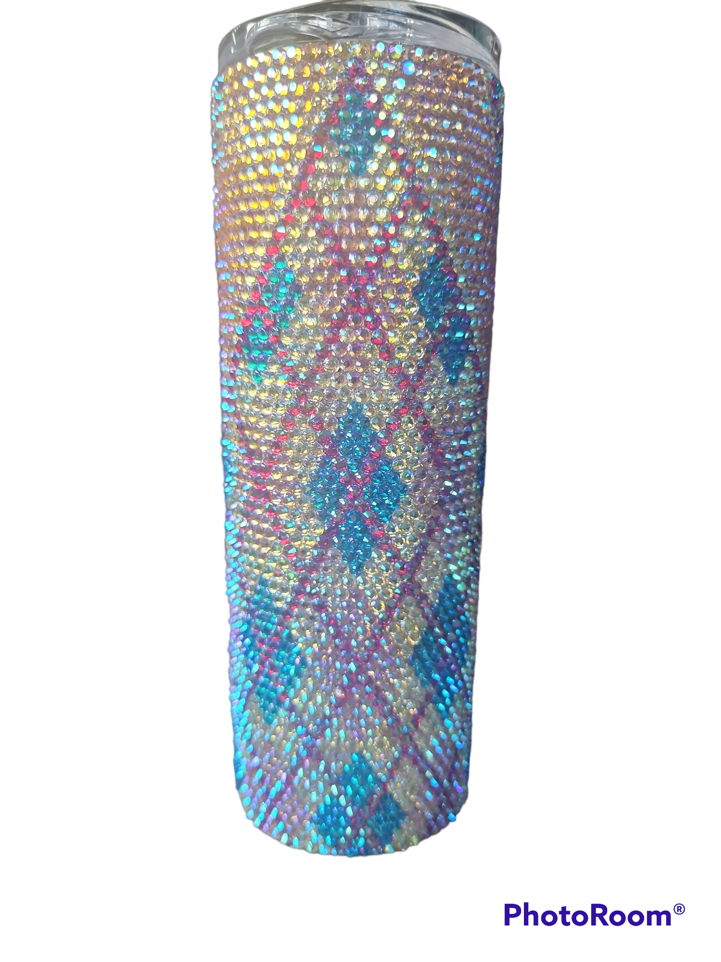 V-Split Argyle 20 oz Tumbler